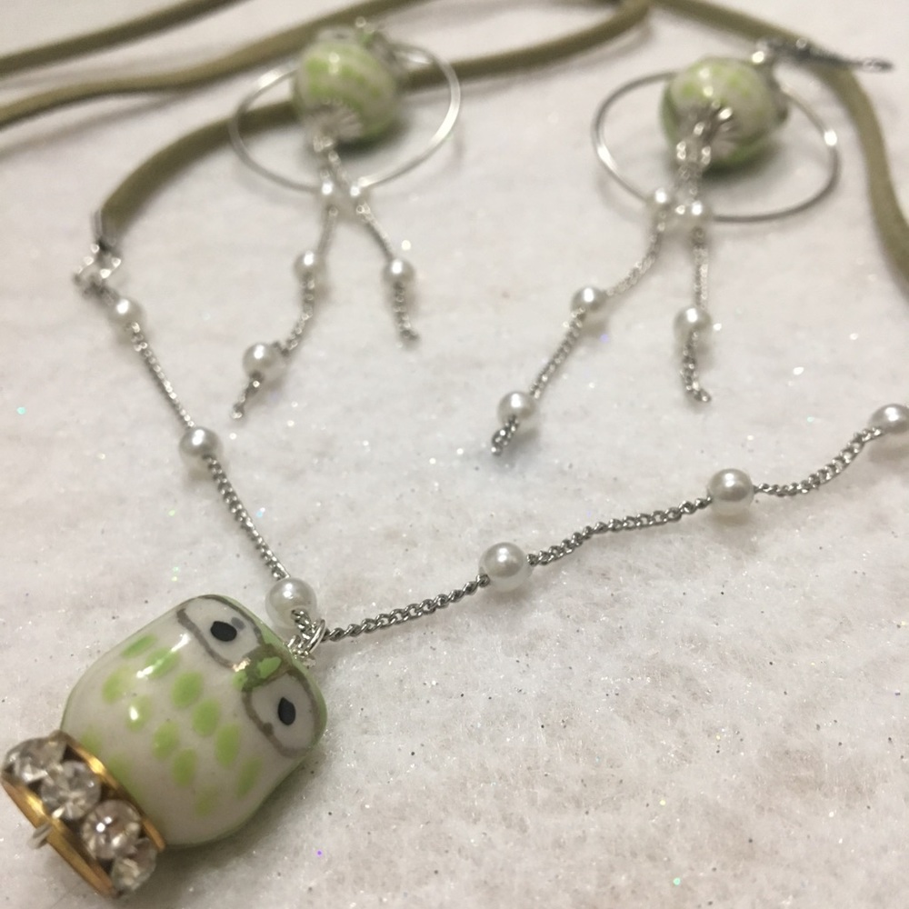 Made-By-ME — Green-Owl Set